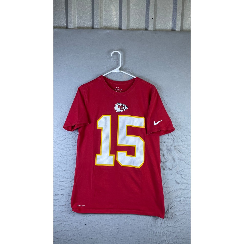Nike T-Shirt Mens M Red Good Patrick Mahomes Kansas City Chiefs NFL Football Tee